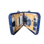 Επαγγελματικό Pro 3 Dark Blue PU Κρεβάτι Μασάζ - Φυσικοθεραπείας Βαλίτσα